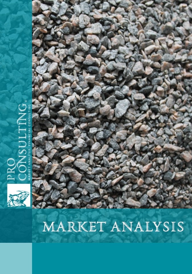 Market research report on export in the granite crushed stone market from Ukraine to Belarus, Poland and Lithuania for the 4th quarter of 2015